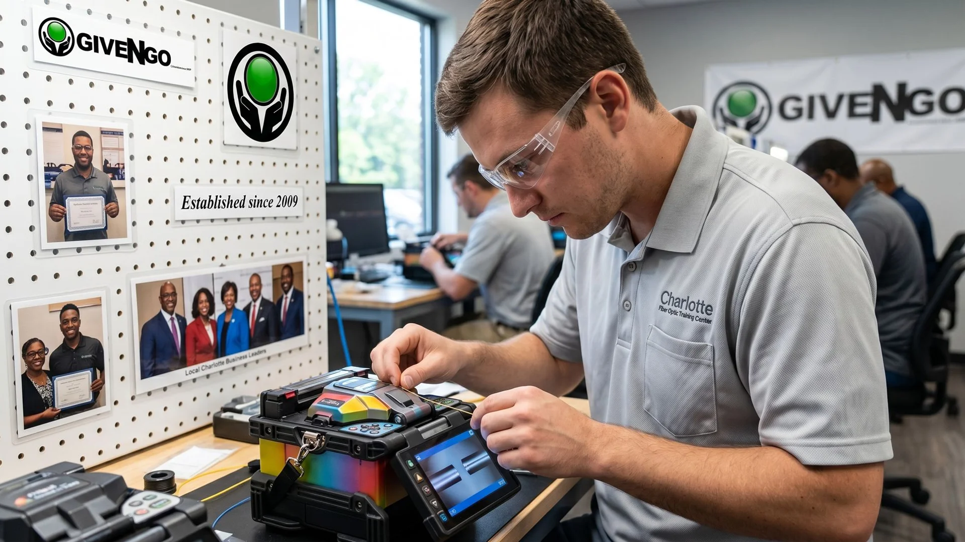 Fiber Optic Training — Give N Go Charlotte