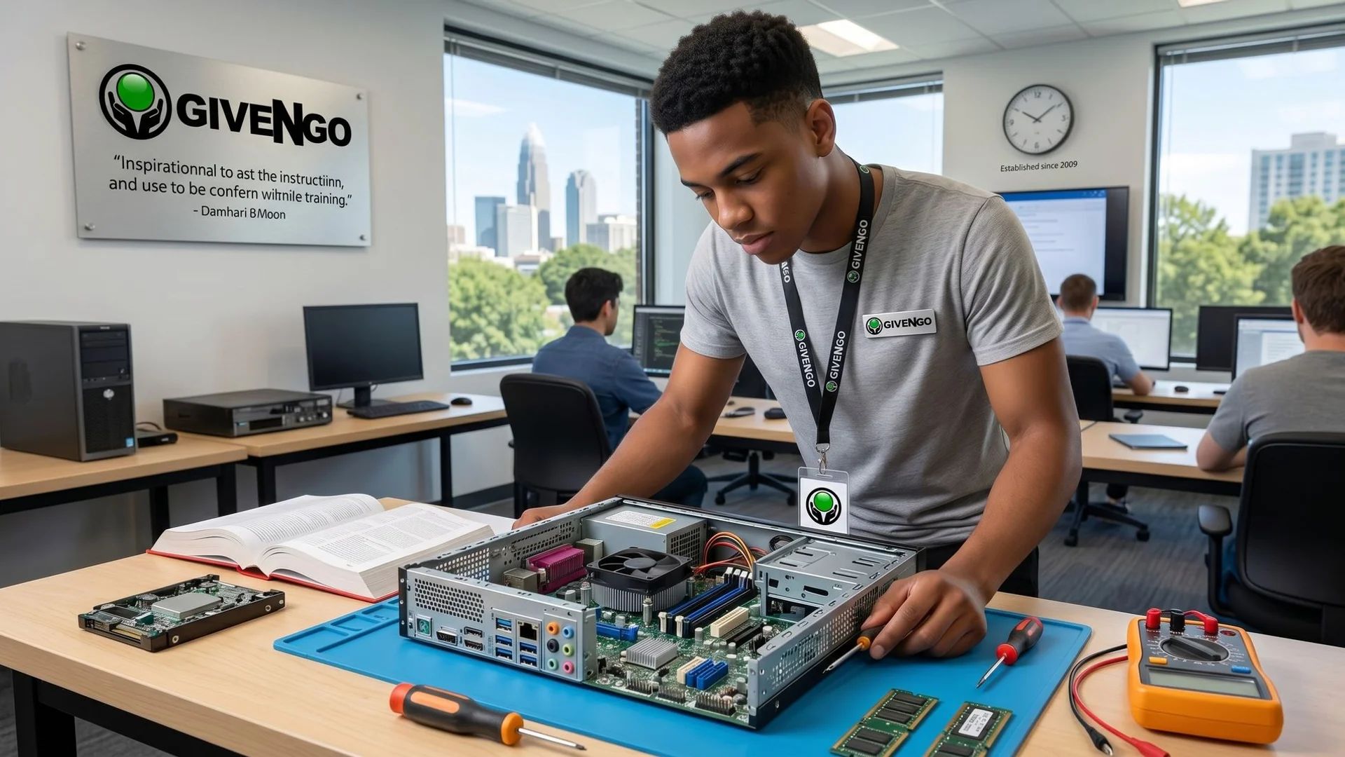 IT Support & Network Training — Give N Go Charlotte